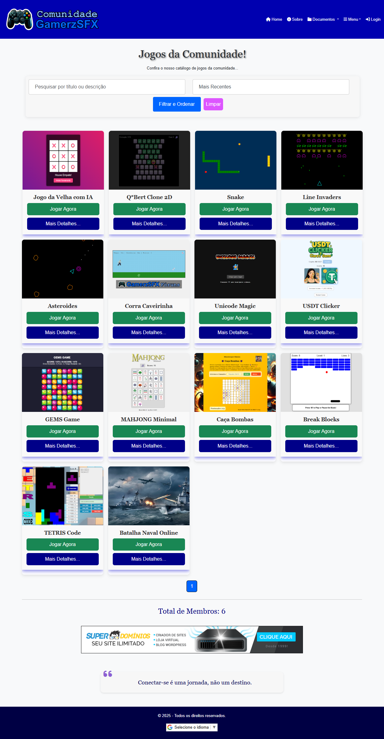 Comunidade GamerzSFX